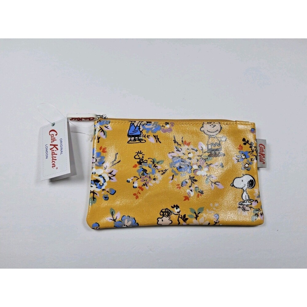 Cath Kidston X Peanuts Charlie Brown Lucy Snoopy Zipper Pouch Bag